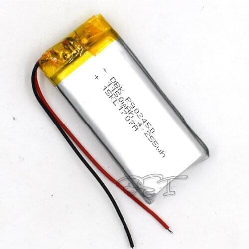 5Pcs 3.7V 1150mAh Rechargeable Li-Polymer 902450 Li-ion Lithium Cell Battery For MP3 MP4 Game Player Mouse PSP Lampe Speaker Toy