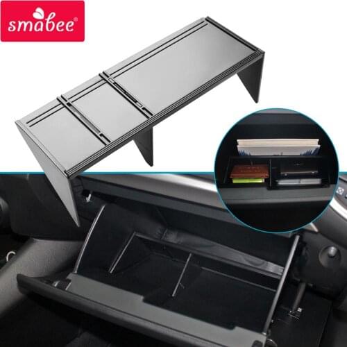 Smabee for Mazda 3 2014 - 2018 Car Glove Box Interval Storage 2015 2016 2017 Accessories Co-pilot storage box Console Tidying