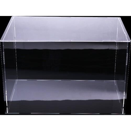 Modern Transparent Acrylic Toy Display Show Case Dustproof Box Large Ornament Protection Tool 40x20x20cm