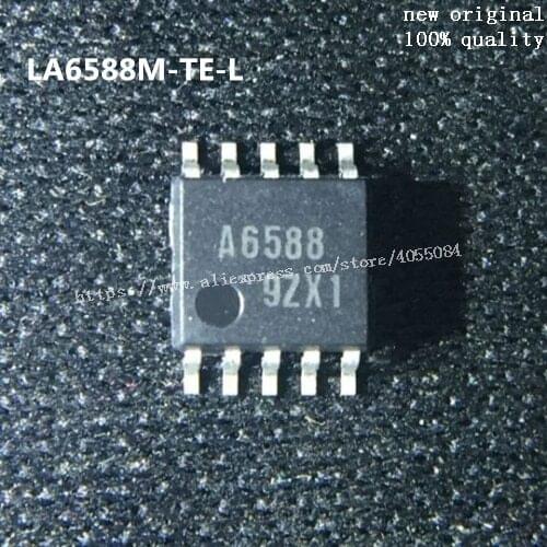10PCS LA6588M-TE-L LA6588M-TE LA6588M LA6588 A6588 Electronic components chip IC
