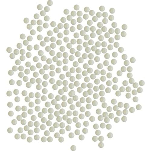 350Pcs 10mm Small Round Clear Glass Nugget Pebbles Beads Marbles Home Decoration