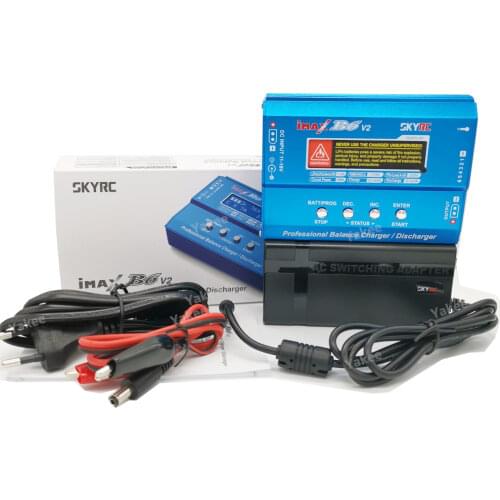 Original SKYRC IMAX B6 V2 Balance Charger Discharger 6A 60W For DJI Mavic TB4X NiMH NiCD LiHV NiCd PB Li-ion Battery Charger