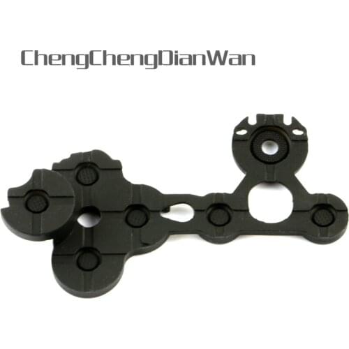 ChengChengDianWan New Silicone Conductive Button Pad Repair Black For Xbox One xboxone Controller Gampad Controller 6pcs/lot