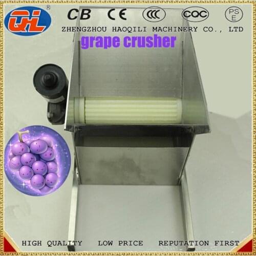 Electric Press Machine hot sale fruit stemming machine grape crusher grape stemming and smashing machine