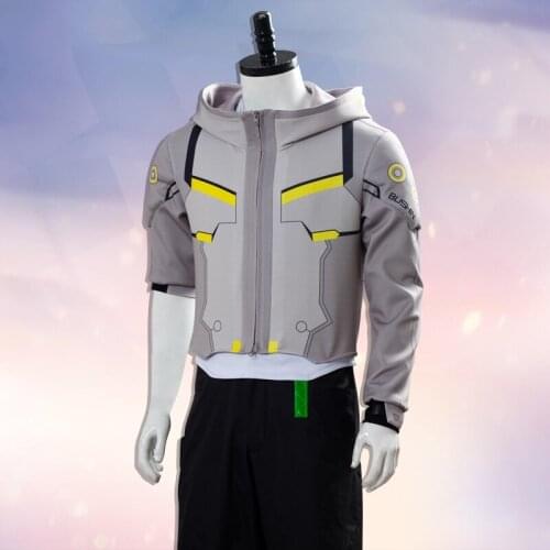 Game OW 2 Genji Cosplay Costume Christmas Halloween Carnival Costumes For Adult Men