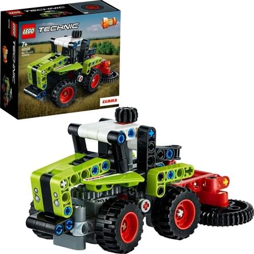 LEGO Technic Mini Claas Xerion Toy Tractor Building Set 42102 (130 Pieces)