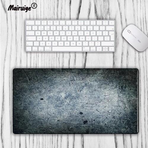 Mairuige Keyboard Pad Blue Woodboard Pattern Art Game Mouse Pad Laptop USB Mouse Speed Version Precision Collar Rubber Rug