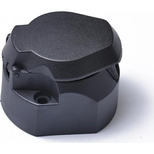 Round 7 Way Plug Socket With Cap Connector For Trailer RV Housing