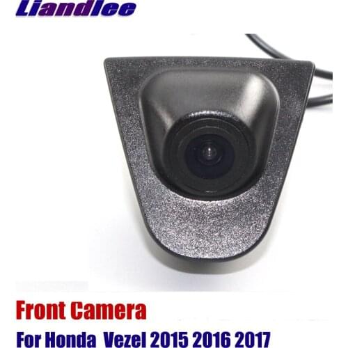 Liandlee AUTO CAM For Honda Accord 2.0 2014 2015 Front View Camera Grill Embedded ( Not Reverse Rear Parking Camera )