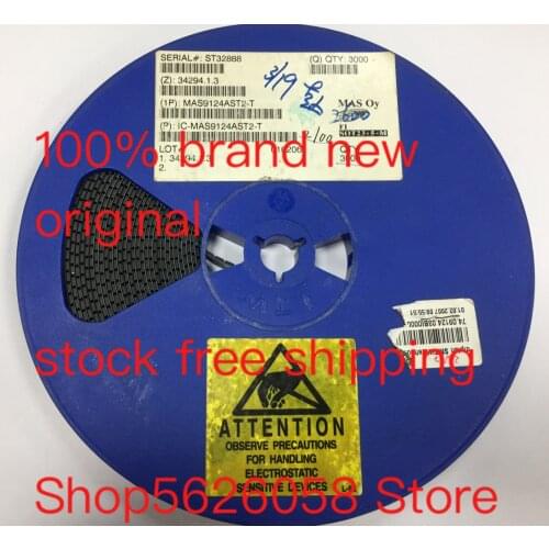 MAS9124AST2-T SOT23-5 100% new original freeshipping 50PCS-3000PCS/LOT STOCK