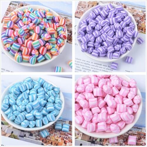 Mini Clay Candy Sugar Sweet Slime DIY Accessories Toy Supplies Filler Addition For Clear Fluffy Slime Gift Toy For Children