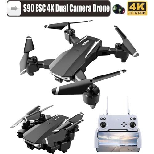 Mini RC Drone WiFi FPV 4K HD Camera Altitude Hold Foldable Drone RC Helicopter One-Key Return RC Quadcopter High Quality Drone