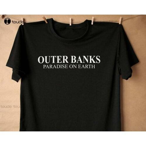 New Outer Banks Paradise On Earth Shirt Outer Banks T-Shirt Pogue Life Shirt Obx Shirt Cotton T Shirt Tee