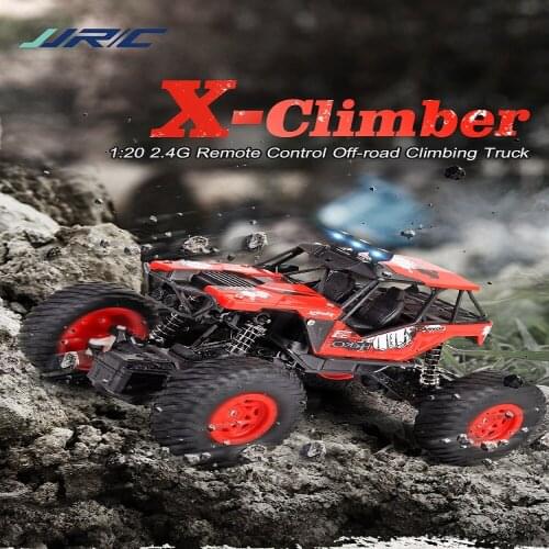 Remote Control Off-road Climbing Truck JJRC Q66 1:20 2.4G 4WD Rock Crawler 4X4 RC Car 2019 Long Range Radio Plastic Toys Vehicle