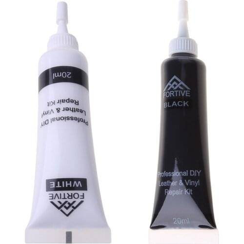 Leather and Vinyl Repair Kit - Furniture, Couch, Car Seats, Sofa, Jacket, Purse, Belt, Shoes, Genuine, Bonded, PU, Pleat