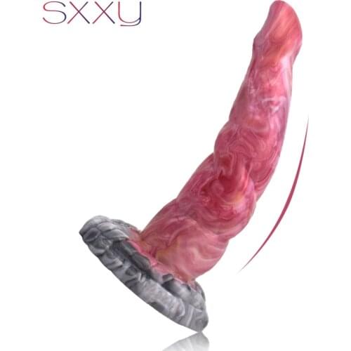 SXXY Gory Adults Sex Toys for Women Behimos Raw Meat B Dragon Dildo with Suction Cup G-Spot Masturbate Intimates Accesorios