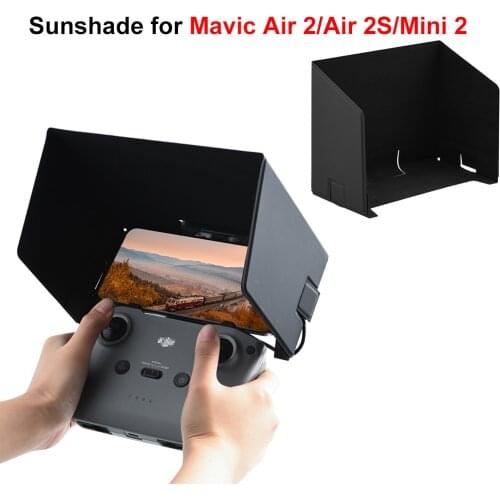 Smartphone Sunhood for DJI Mini 2 Magnetic Foldable Remote Control Sunshade Light Block for DJI Mavic Air 2 Drone Accessories