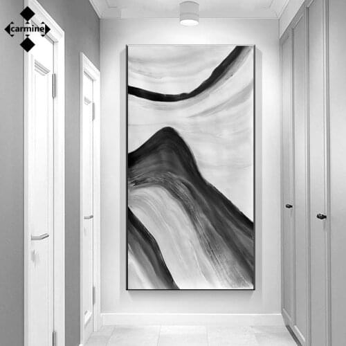 Carmine Wall Paintings Landscapes