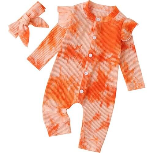 Baby Romper Clothes with Headband Cotton Baby Girls Clothing Birthday Gift New Born Infant Wear Autumn Winter Spring