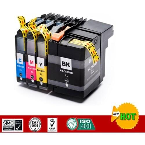 Compatible For Brother LC529 LC525 in Ink cartridges suit for Brother DCP-J100 DCP-J105 MFC-J200 printer cartridges