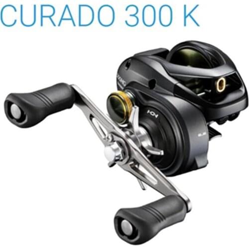 2020 New Original SHIMANO CURADO 300 K 301K 300HGK 301HGK Low Profile Baitcasting Fishing Reel