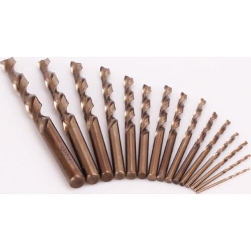 MeiKeLa Cobalt Drill Bits For Metal Wood Working M35 HSS Co Steel Straight Shank 11-16mm Twist Drill Bit Power Tools Drillforce