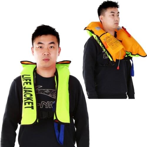 Automatic Inflatable Life Jacket Professional Adult Swiming Fishing Life Vest Swimwear Water Sports Swimming Survival Jacket