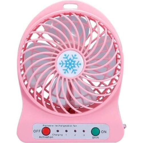Portable Rechargeable Mini Fan Air Cooler Mini Desk Fan USB Cooling Rechargeable Handheld Fans