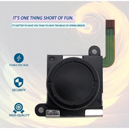 Professional Analog Stick 3D Button Joystick Repair Parts Analog Joystick Button for Nintend Switch Joy-Con Controller