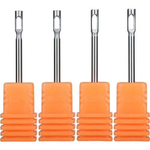 Professional Medical Stainless steel Pedicure Drill Bit Corn Remover Foot Callus Cuticle Cutter Rotary Burr Bits Tool Accessorie