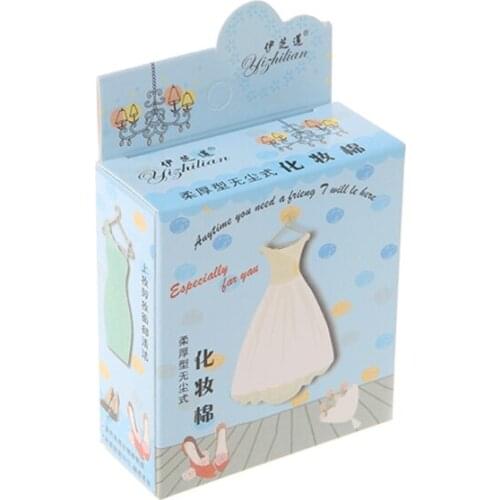 Drop Ship&Wholesale 50Pcs Care Face Facial Wash nature Cotton Pads Cosmetic Makeup Health Skin Oct.29