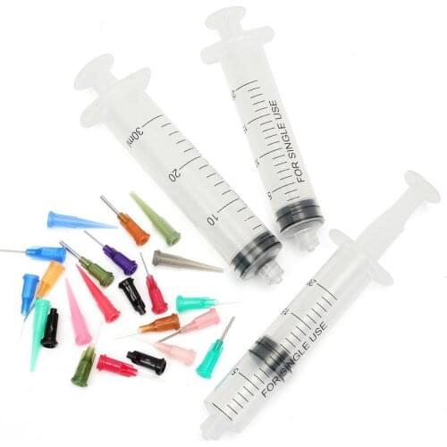 20CC-30CC Syringe SMT SMD PCB Solder Paste Adhesive Glue Liquid Dispenser