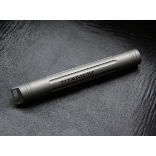 Titanium Waterproof Pill Capsule Case Container Seal Box 9g Key Chains Key Ring Keychain Fob Charms Mens Cash Toothpick Holder