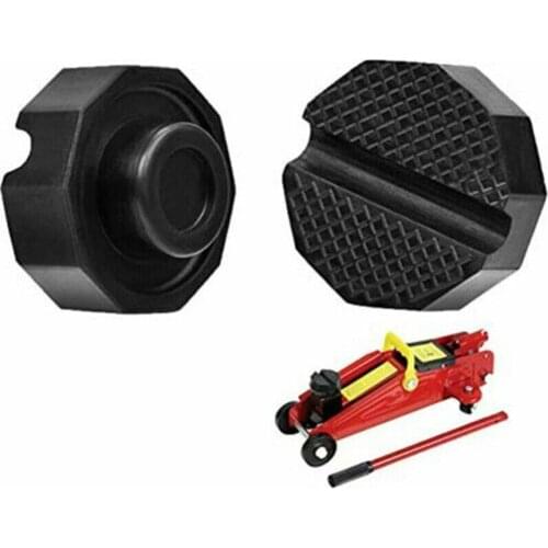 Universal Car Lift Jack Stand Rubber Pads V-groove Car Jack Rubber Pad Anti-slip Rail Protector Support Block Heavy Duty