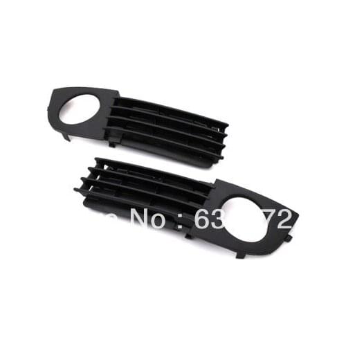 Replacement Front Lower Side Cooling Air Grille with Fog Light Cutout For Audi A6 C5 (20v)