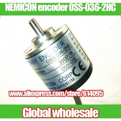 1pcs Japan NEMICON OSS-036-2HC optical rotary encoder / 360 line 360P / R NEMICON encoder
