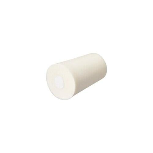 24-30mm Beige Drilled Silicone Stopper Plugs for Flask Test Tube Stopper