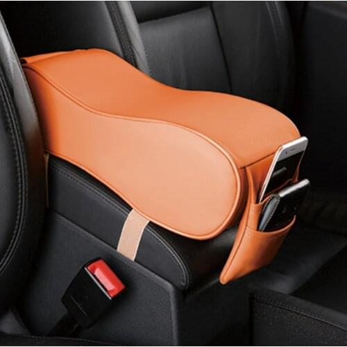 Car Armrests Cover Pad Console Arm Rest Pad For Volkswagen vw POLO Tiguan Passat Golf EOS Scirocco Jetta Bora Lavida Touareg