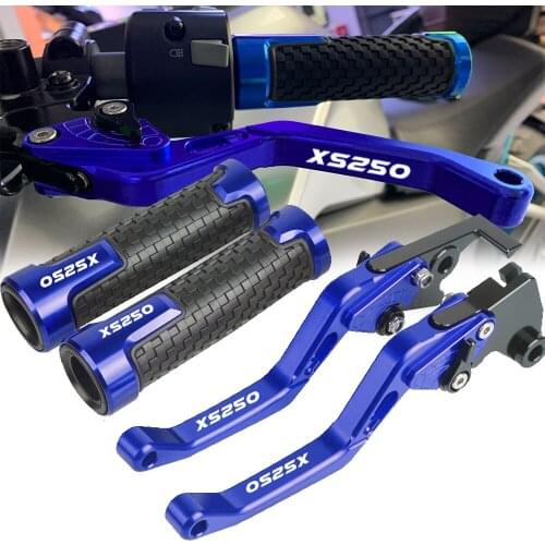 Motorcycle Accessories Brake Handle Clutch Lever Aluminum Adjustable Clutch Brake Levers FOR YAMAHA XS250 XS 250 1978 1979 1980