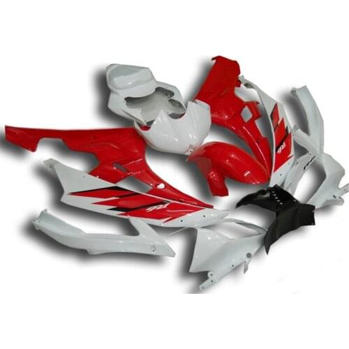 Injection Mold Motorcycle Fairing kit for YZFR6 06 07 YZF R6 2006 2007 YZF600 White hot red Fairings set+7gifts YF09