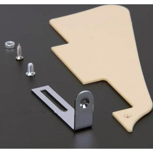 LP Guitar Pickguard Scratch Plate Panel Yellow Metal LP Pickguard Bracket Anti-scratch For Epiphone Les Paul Guitar Parts