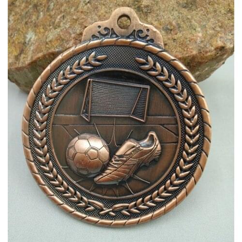 Football School Sports Medal Gold Silver Movement Gymnastics Metal Unisex Communication Ability/self-confidence Developing 2021