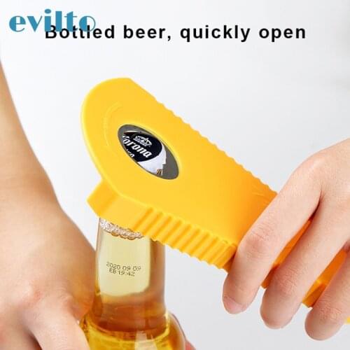 Multi-function Bottle Opener Anti-slip Labor-saving Lid Opener Quick Can Wine Opener Bottle Cooking Grip Corkscrew kitchen Tools