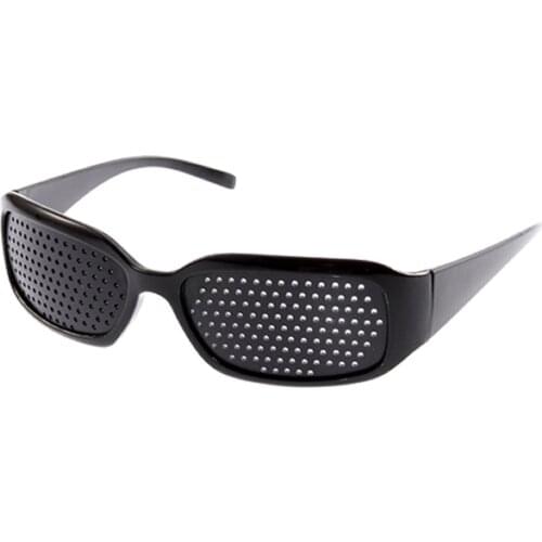 Man And Woman Vision Care Exercise Eye Eyesight Improve Glasses Eyeglasses Eyewear Fashion Small Hole Glasses Protect and Adjust