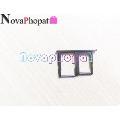 Novaphopat X Power2 II SIM Card Tray For LG X Power 2 LV7 L63BL K10 Power X500 M320 Sim Card Holder Slot Adapter Slot Reader