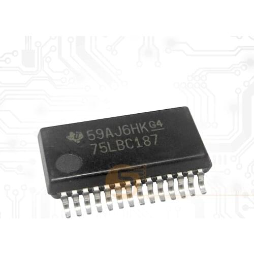SN75LBC187BDR SN75LBC187 75LBC187 SSOP28 Receiver RS-232 28-Pin SSOP