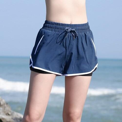 Plus Size Women Sport Short Quickly Dry Drawstring Loose Elastic Sweatpant Jogger gym Running Athletic Casual Short Sportswear