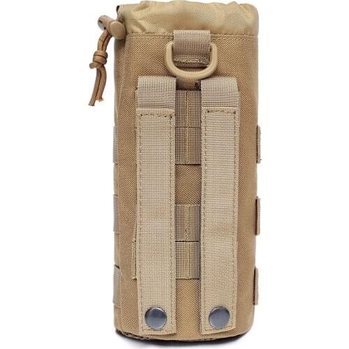 Tactical Molle Water Bottle Bag Pouch Travel Holder Sport Bag Outdoor Hydration For Camping Hiking Fishing Bags