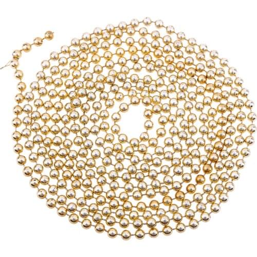 2.7m Beads Christmas Tree Decoration Party Tinsel Xmas Window Decor Wedding Party Natal Noel New Year Decorations