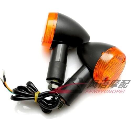Universal Motorcycle Turn Signal Flashing Light Plastic Refitting Accessories for Honda CB400SS CL400 Yamaha SR400 Benelli BJ250